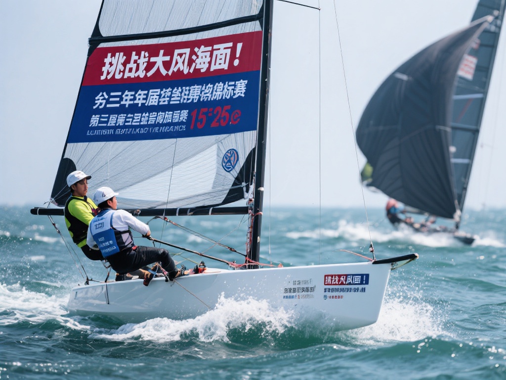2025年全国帆板风筝板锦标赛迎风巅峰对决 今年锦标赛的一大亮点便是“挑战大风海面”