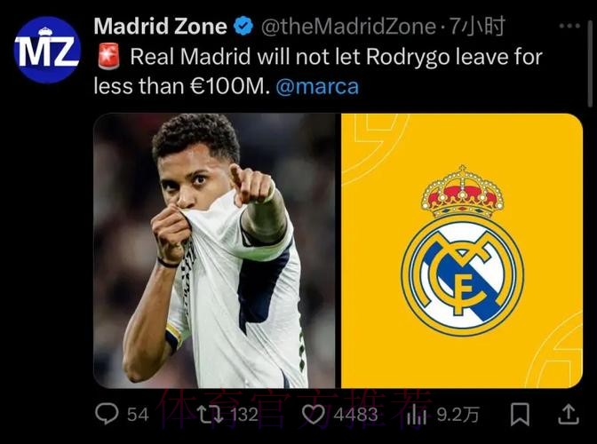 马卡:皇马没收到对罗德里戈的报价 想回首发很困难